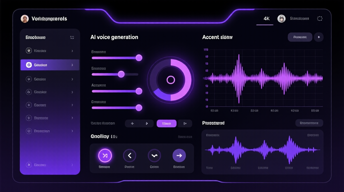 AI Talker emotion control dashboard